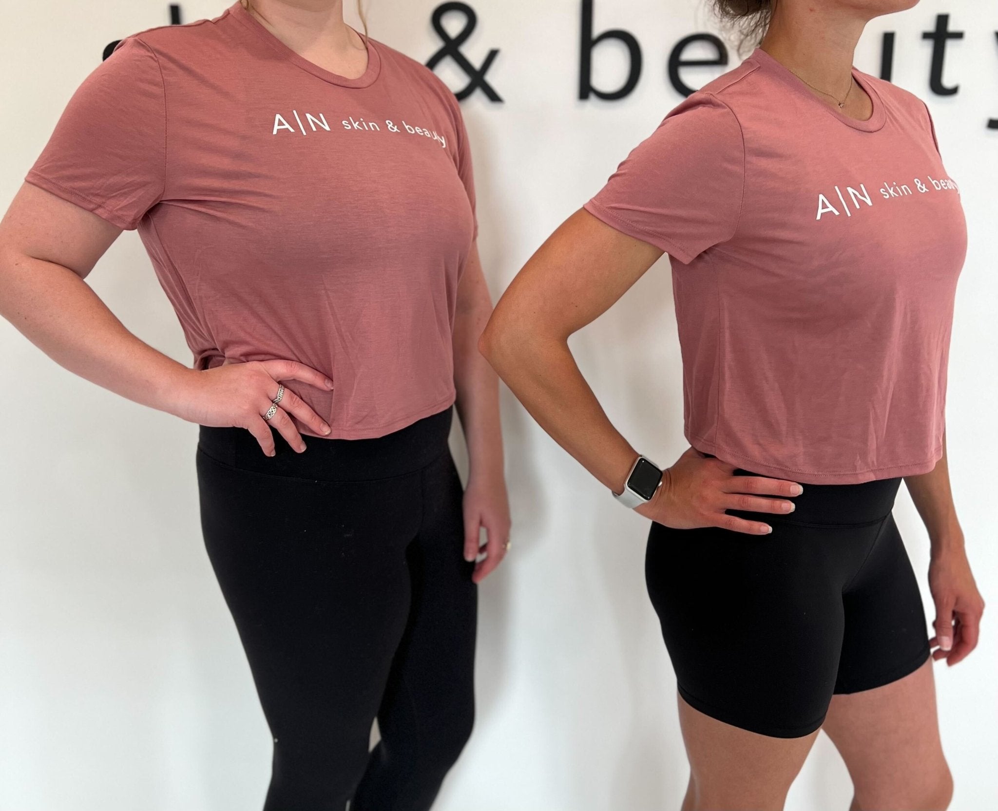 A|N Cropped T-Shirt - AN Skin & Beauty