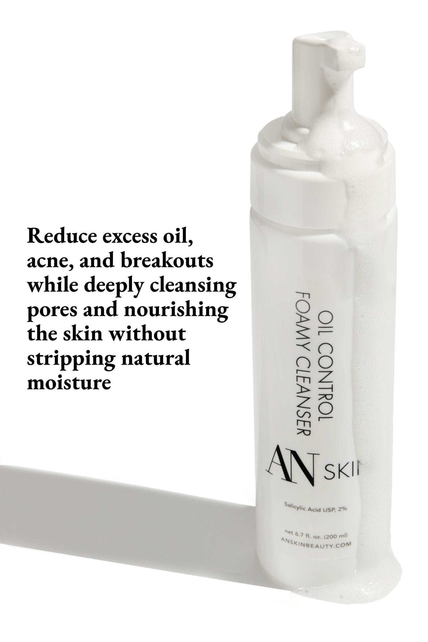 Oil Control Foamy Cleanser - AN Skin & Beauty